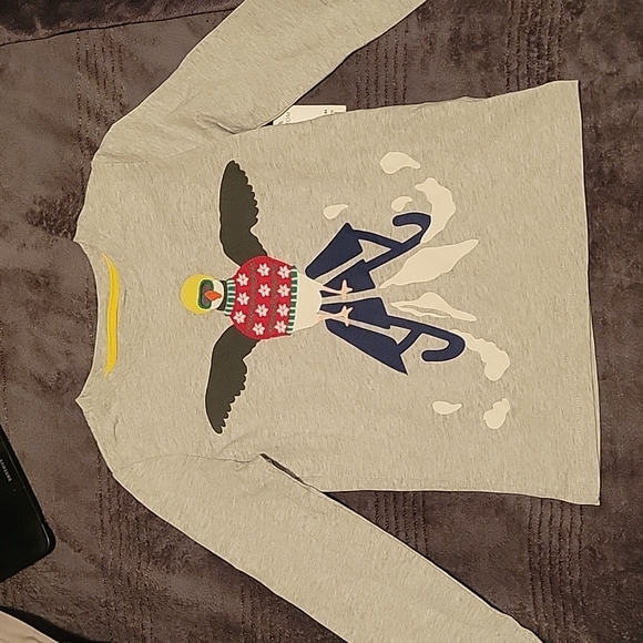 Holiday Long Sleeve Tee by Mini Boden - Picture 1 of 6
